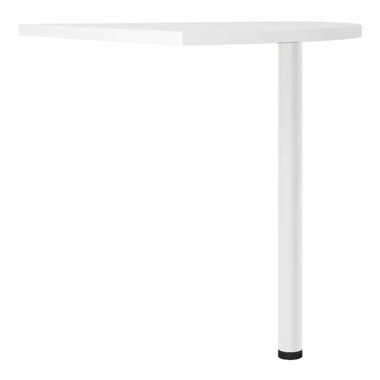 Prima Corner Desk Top With White Leg 4 Prima Corner Desk Top With White Leg - Image 2