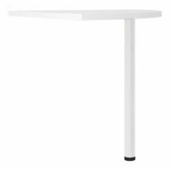 Prima Corner Desk Top With White Leg