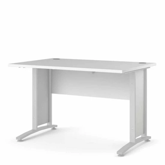 Prima Desk With White Legs 120cm 6 Prima Desk With White Legs 120cm - Image 4