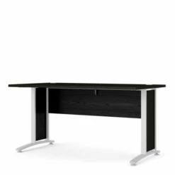 Prima Desk With White Legs 150cm -office furniture shop 1096010649 2