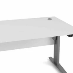 Prima Desk With Height Adjustable Silver Legs 150cm -office furniture shop 1096010652 6 1