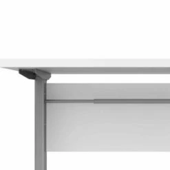 Prima Desk With Height Adjustable Silver Legs 150cm -office furniture shop 1096010652 7 1