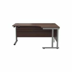 TC Office Start Silver Cantilever Frame Right Hand Crescent Desk 1800x1200mm -office furniture shop 1096070003 2