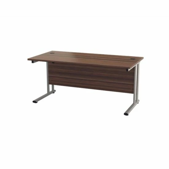 TC Office Start Silver Cantilever Frame Desk 1200x800mm 7 TC Office Start Silver Cantilever Frame Desk 1200x800mm - Image 5