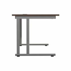 TC Office Start Silver Cantilever Frame Desk 1200x800mm 15 TC Office Start Silver Cantilever Frame Desk 1200x800mm -office furniture shop 1096070004 3