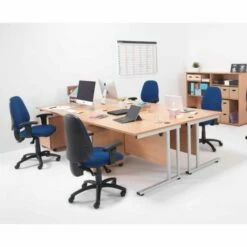 TC Office Start Silver Cantilever Frame Desk 1600x800mm -office furniture shop 1096070006 5