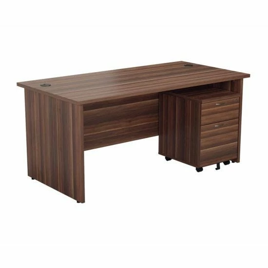 TC Office Panel End Desk And 2 Drawer Mobile Pedestal Bundle 1400 X 800mm 6 TC Office Panel End Desk And 2 Drawer Mobile Pedestal Bundle 1400 X 800mm - Image 4