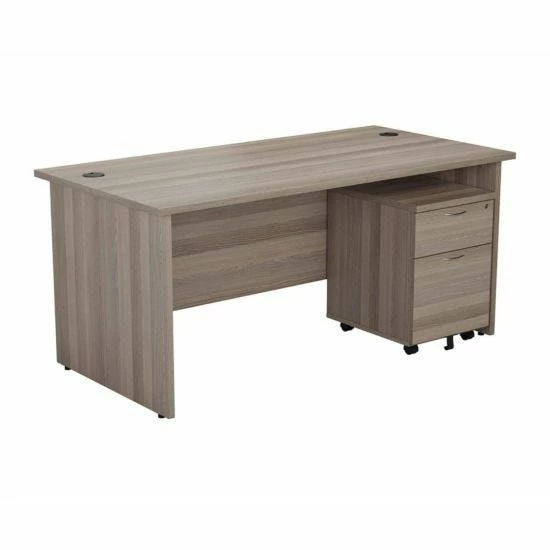 TC Office Panel End Desk And 2 Drawer Mobile Pedestal Bundle 1400 X 800mm 8 TC Office Panel End Desk And 2 Drawer Mobile Pedestal Bundle 1400 X 800mm - Image 6