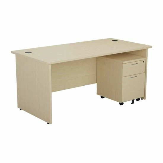 TC Office Panel End Desk And 2 Drawer Mobile Pedestal Bundle 1400 X 800mm 12 TC Office Panel End Desk And 2 Drawer Mobile Pedestal Bundle 1400 X 800mm - Image 10