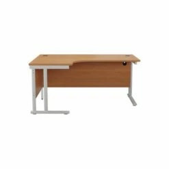 TC Office Start White Cantilever Frame Left Hand Crescent Desk 1600x1200mm 18 TC Office Start White Cantilever Frame Left Hand Crescent Desk 1600x1200mm -office furniture shop 1096070129 2