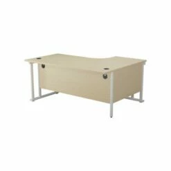 TC Office Start White Cantilever Frame Left Hand Crescent Desk 1600x1200mm 21 TC Office Start White Cantilever Frame Left Hand Crescent Desk 1600x1200mm -office furniture shop 1096070131 1