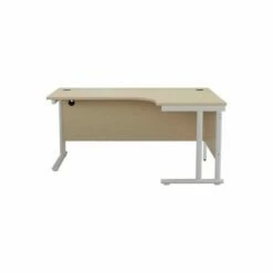 TC Office Start White Cantilever Frame Right Hand Crescent Desk 1600x1200mm 20 TC Office Start White Cantilever Frame Right Hand Crescent Desk 1600x1200mm -office furniture shop 1096070135 2