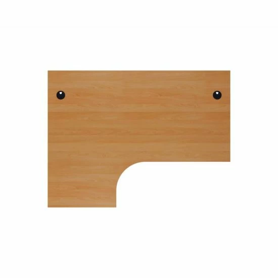 TC Office Start White Cantilever Frame Left Hand Crescent Desk 1800x1200mm 9 TC Office Start White Cantilever Frame Left Hand Crescent Desk 1800x1200mm - Image 7