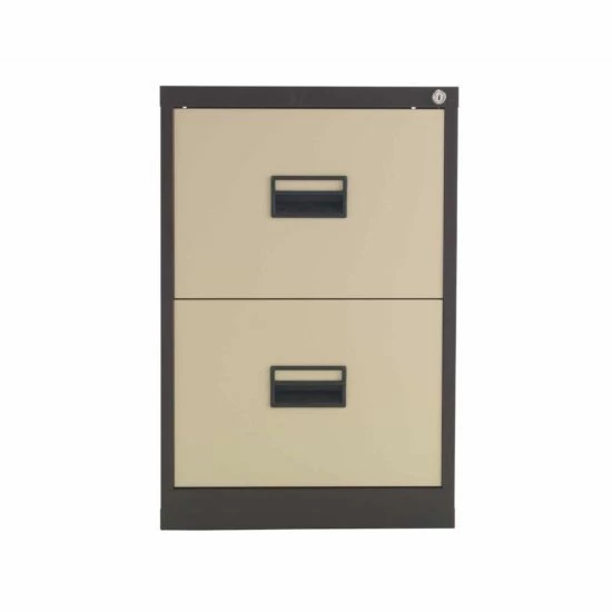 TC Office Talos Steel Deluxe 2 Drawer Filing Cabinet 7 TC Office Talos Steel Deluxe 2 Drawer Filing Cabinet - Image 5