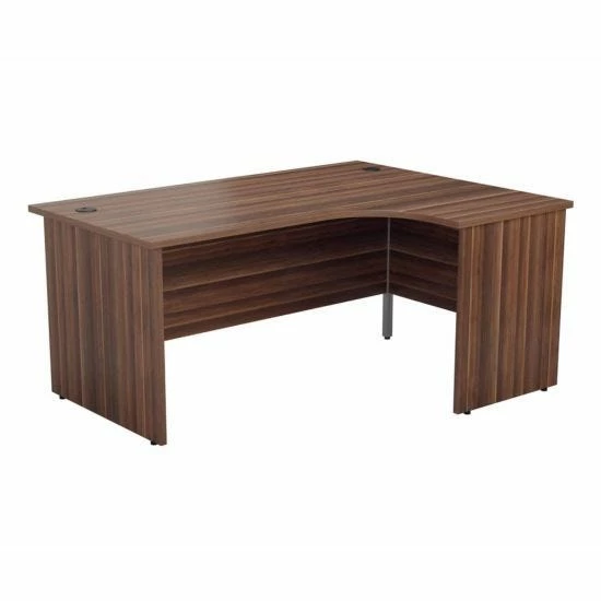 TC Office Right Hand Crescent Desk With Panel End Legs 1600 X 1200mm 5 TC Office Right Hand Crescent Desk With Panel End Legs 1600 X 1200mm - Image 3