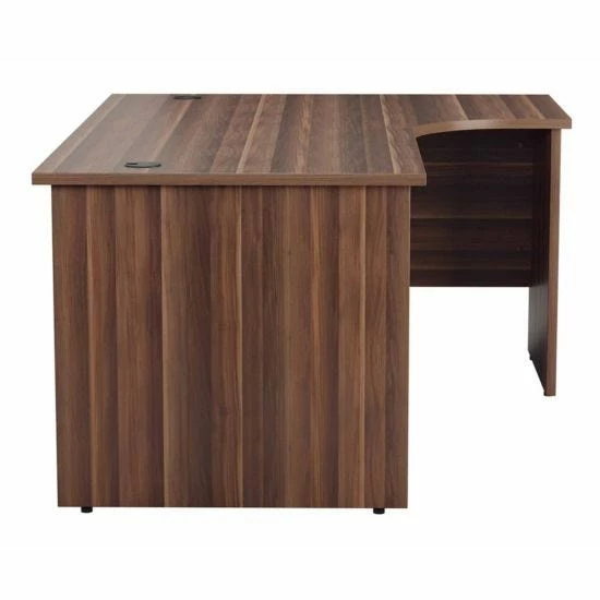TC Office Right Hand Crescent Desk With Panel End Legs 1600 X 1200mm 6 TC Office Right Hand Crescent Desk With Panel End Legs 1600 X 1200mm - Image 4