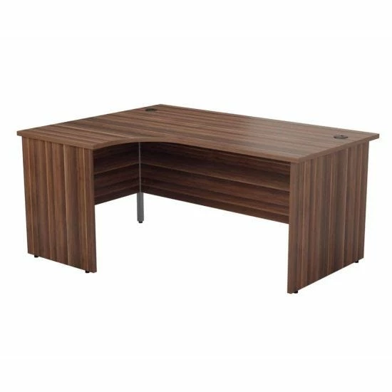 TC Office Left Hand Crescent Desk With Panel End Legs 1800 X 1200mm 5 TC Office Left Hand Crescent Desk With Panel End Legs 1800 X 1200mm - Image 3