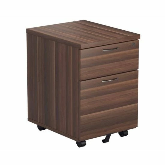 TC Office 2 Drawer Mobile Pedestal With Filing Drawer Height 595mm 5 TC Office 2 Drawer Mobile Pedestal With Filing Drawer Height 595mm - Image 3