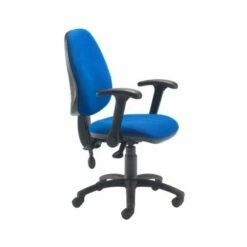 TC Office Calypso Twin Lever Ergonomic Chair With Lumbar Pump And Folding Arms -office furniture shop 1096070261 2