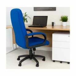 TC Office Keno Executive Fabric Chair With Padded Arms -office furniture shop 1096070274 6