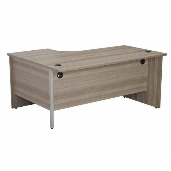 TC Office Right Hand Crescent Desk With Panel End Legs 1600 X 1200mm 12 TC Office Right Hand Crescent Desk With Panel End Legs 1600 X 1200mm - Image 10