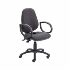 TC Office Calypso Twin Lever Ergonomic Chair With Lumbar Pump And Fixed Arms -office furniture shop 1096070332 1