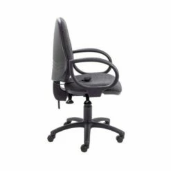 TC Office Calypso Twin Lever Ergonomic Chair With Lumbar Pump And Fixed Arms -office furniture shop 1096070332 2