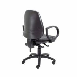 TC Office Calypso Twin Lever Ergonomic Chair With Lumbar Pump And Fixed Arms -office furniture shop 1096070332 3