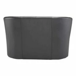 TC Office Tub 2 Seater Leather Look Reception Sofa