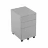 TC Office Talos Steel 3 Drawer Mobile Pedestal With Filing Drawer -office furniture shop 1096070363