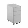 TC Office Talos Steel Slimline 3 Drawer Mobile Pedestal With Filing Drawer 2 TC Office Talos Steel Slimline 3 Drawer Mobile Pedestal With Filing Drawer -office furniture shop 1096070366