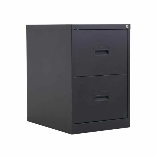 TC Office Talos Steel Deluxe 2 Drawer Filing Cabinet 8 TC Office Talos Steel Deluxe 2 Drawer Filing Cabinet - Image 6