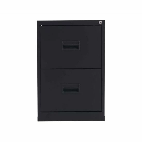 TC Office Talos Steel Deluxe 2 Drawer Filing Cabinet 10 TC Office Talos Steel Deluxe 2 Drawer Filing Cabinet - Image 8