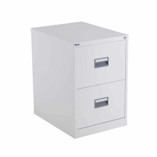 TC Office Talos Steel Deluxe 2 Drawer Filing Cabinet 11 TC Office Talos Steel Deluxe 2 Drawer Filing Cabinet - Image 9