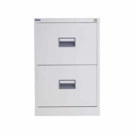 TC Office Talos Steel Deluxe 2 Drawer Filing Cabinet 12 TC Office Talos Steel Deluxe 2 Drawer Filing Cabinet - Image 10