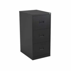 TC Office Talos Steel Deluxe 3 Drawer Filing Cabinet