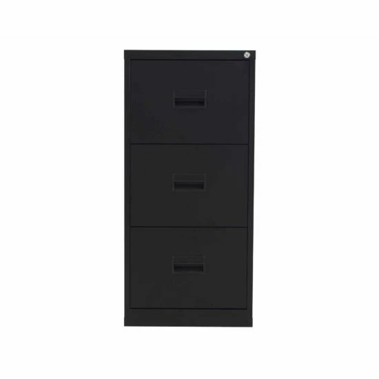 TC Office Talos Steel Deluxe 3 Drawer Filing Cabinet 10 TC Office Talos Steel Deluxe 3 Drawer Filing Cabinet - Image 8
