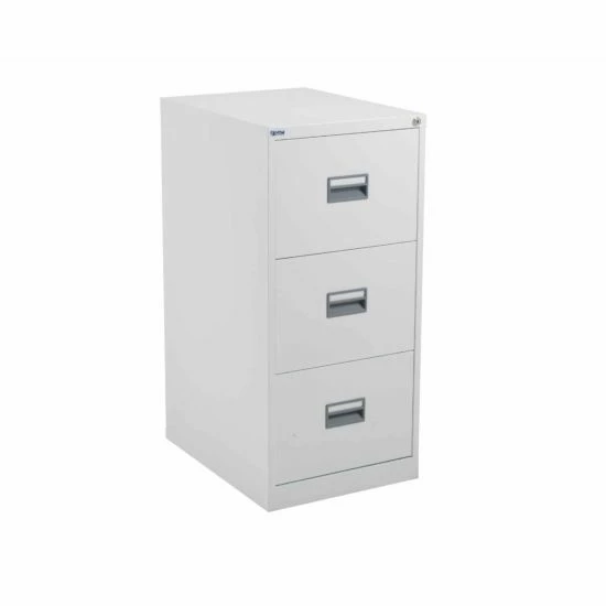 TC Office Talos Steel Deluxe 3 Drawer Filing Cabinet 11 TC Office Talos Steel Deluxe 3 Drawer Filing Cabinet - Image 9