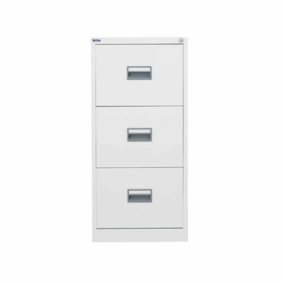 TC Office Talos Steel Deluxe 3 Drawer Filing Cabinet 12 TC Office Talos Steel Deluxe 3 Drawer Filing Cabinet - Image 10