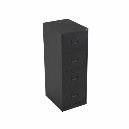 TC Office Talos Steel Deluxe 4 Drawer Filing Cabinet 3 TC Office Talos Steel Deluxe 4 Drawer Filing Cabinet