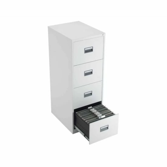 TC Office Talos Steel Deluxe 4 Drawer Filing Cabinet 12 TC Office Talos Steel Deluxe 4 Drawer Filing Cabinet - Image 10