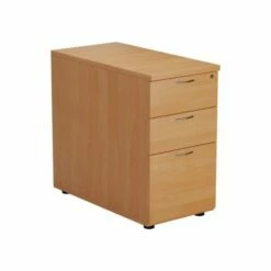 TC Office Deep Desk High Pedestal With Filing Drawer Height 730mm