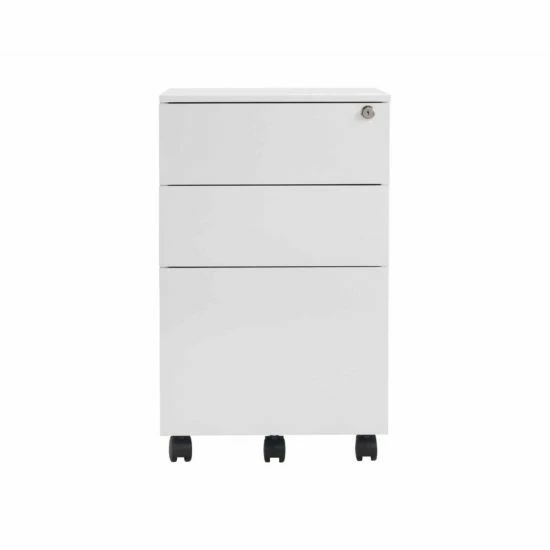 TC Office Talos Steel 3 Drawer Mobile Pedestal With Filing Drawer 12 TC Office Talos Steel 3 Drawer Mobile Pedestal With Filing Drawer - Image 10