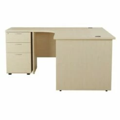 TC Office Left Hand Crescent Desk With Panel End Legs And Pedestal 1600 X 1200mm 20 TC Office Left Hand Crescent Desk With Panel End Legs And Pedestal 1600 X 1200mm -office furniture shop 1096070496 1
