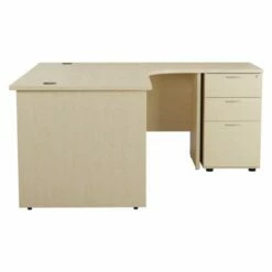 TC Office Right Hand Crescent Desk With Panel End Legs And Pedestal 1600 X 1200mm 20 TC Office Right Hand Crescent Desk With Panel End Legs And Pedestal 1600 X 1200mm -office furniture shop 1096070497 1