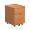 TC Office 2 Drawer Mobile Pedestal With Filing Drawer Height 595mm 2 TC Office 2 Drawer Mobile Pedestal With Filing Drawer Height 595mm -office furniture shop 1096070519