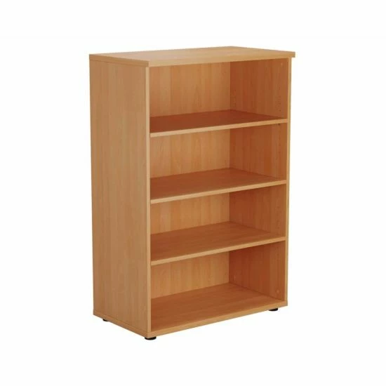 TC Office Bookcase With 3 Shelves Height 1200mm 3 TC Office Bookcase With 3 Shelves Height 1200mm