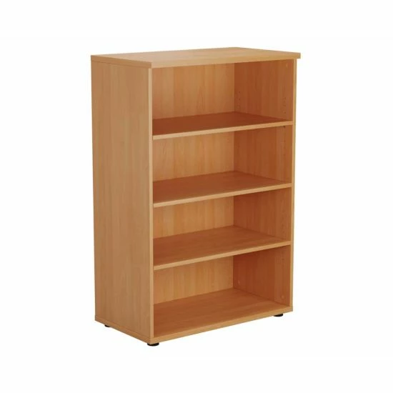 TC Office Bookcase With 3 Shelves Height 1200mm 4 TC Office Bookcase With 3 Shelves Height 1200mm - Image 2