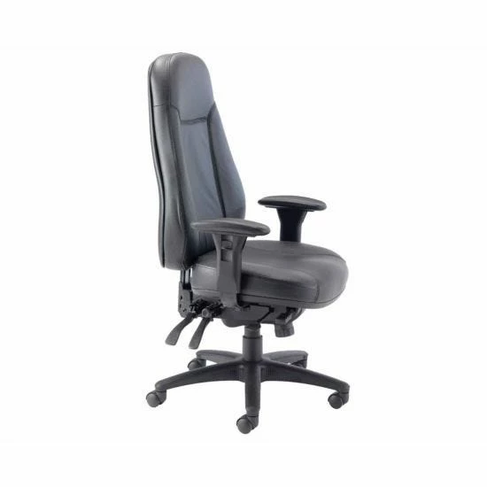 TC Office Cheetah Ergonomic 24 Hour Task Leather Chair 6 TC Office Cheetah Ergonomic 24 Hour Task Leather Chair - Image 4