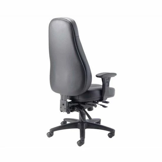 TC Office Cheetah Ergonomic 24 Hour Task Leather Chair 4 TC Office Cheetah Ergonomic 24 Hour Task Leather Chair - Image 2
